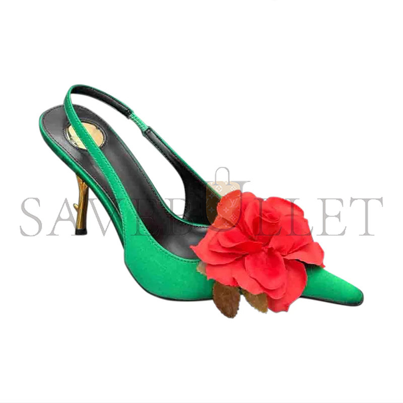 Y51 fotva flower high heel sandals 306541